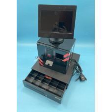 EMV Flash Cashier Kiosk + Cash Drawer + Touchscreen