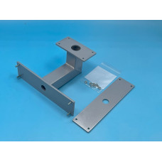 Hotel room key bracket assembly less Face Plate