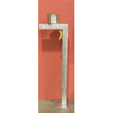 Complete LPR Camera Pole - "L" Type