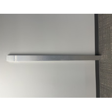1.75" x 4" x 0.125" Wall Aluminum Rectangular tube for LPR Camera Mounting