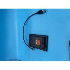 RFIdeas pcProx Plus 82 Series w/ iCLASS SE & SEOS Surface Mount Black USB Reader
