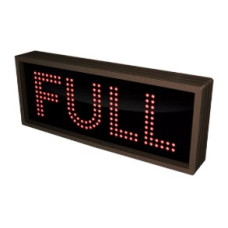 FULL (12-24VDC) : Single-faced : 7" H x 18" W