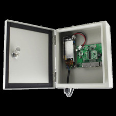 Mega Stix KIT Component - 8ch Outdoor POE switch with Fiber Port