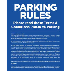 Auto Enforcement Sign