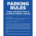 Auto Enforcement Sign