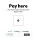 Pay Here - White