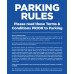 Manual Enforcement Sign